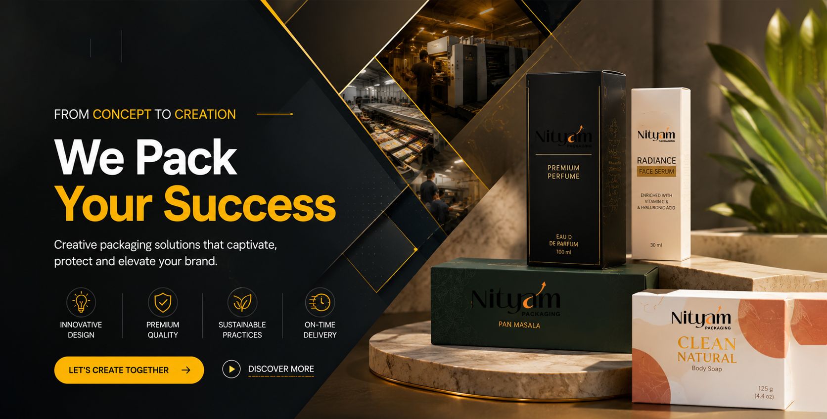 Nityam Packaging — We Pack Your Success